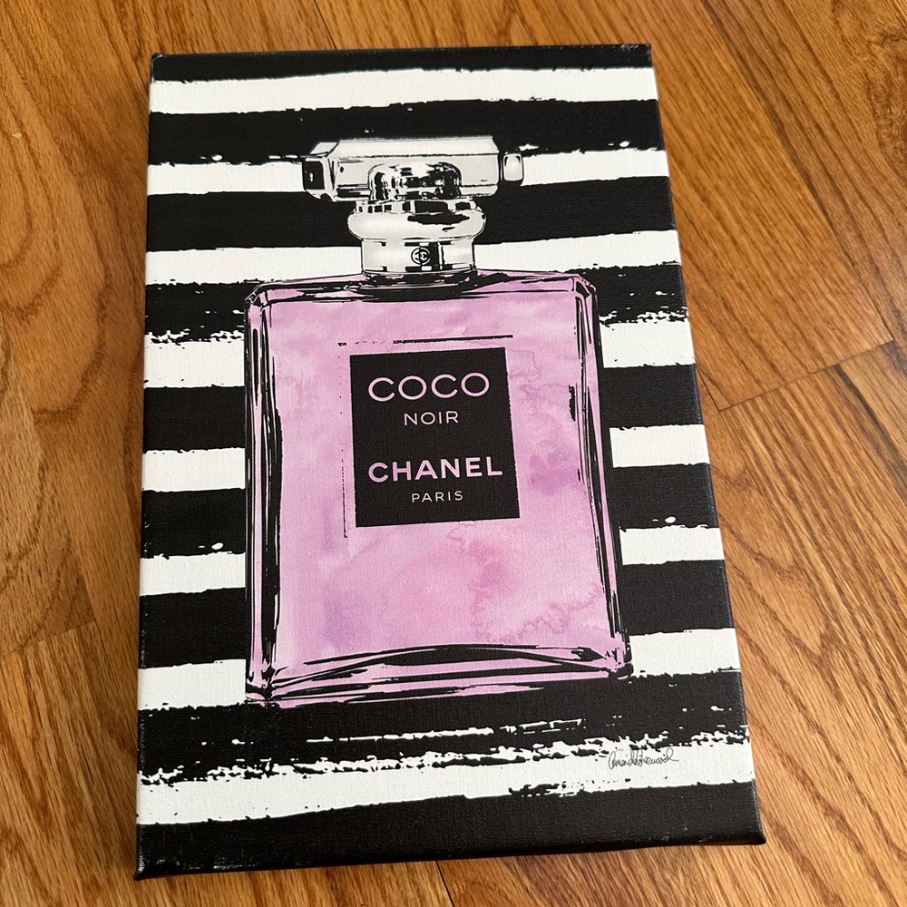 CANVAS 8X12 CHANEL PRINT